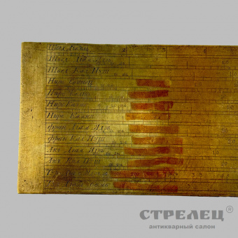 картинка — артиллерийская шкала. российская империя, последняя четверть 18 века
